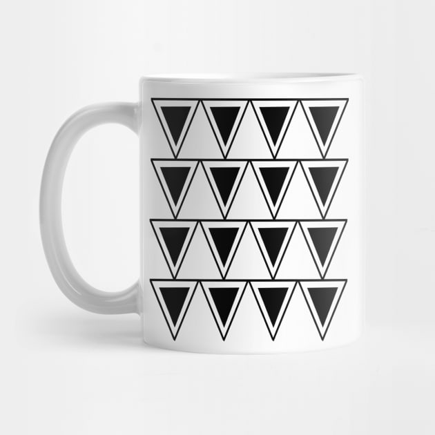 Black triangle pattern by RAK20